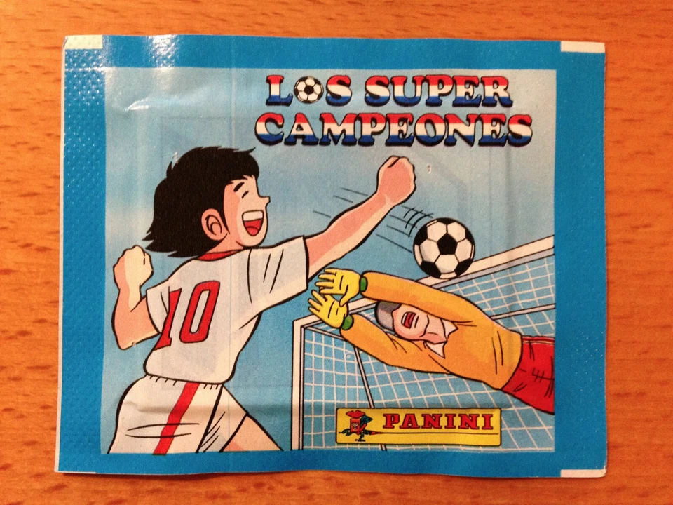 PACKET POCHETTE TUTEN BUSTINA PANINI OLIVE ET TOM LOS SUPER CAMPEONES 1988 RARE