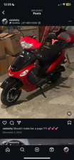 Brand new racing scooter gas
