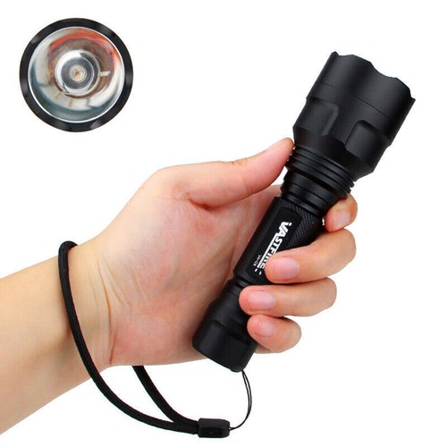 1000 yardas Luz LED Roja de Caza Depredador Linterna Antorcha Coyote Cerdo Varmint Kit - Imagen 9 de 25