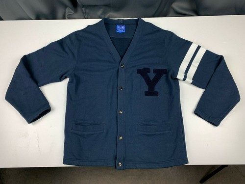 Yale Cardigan Sweater Mens Size 