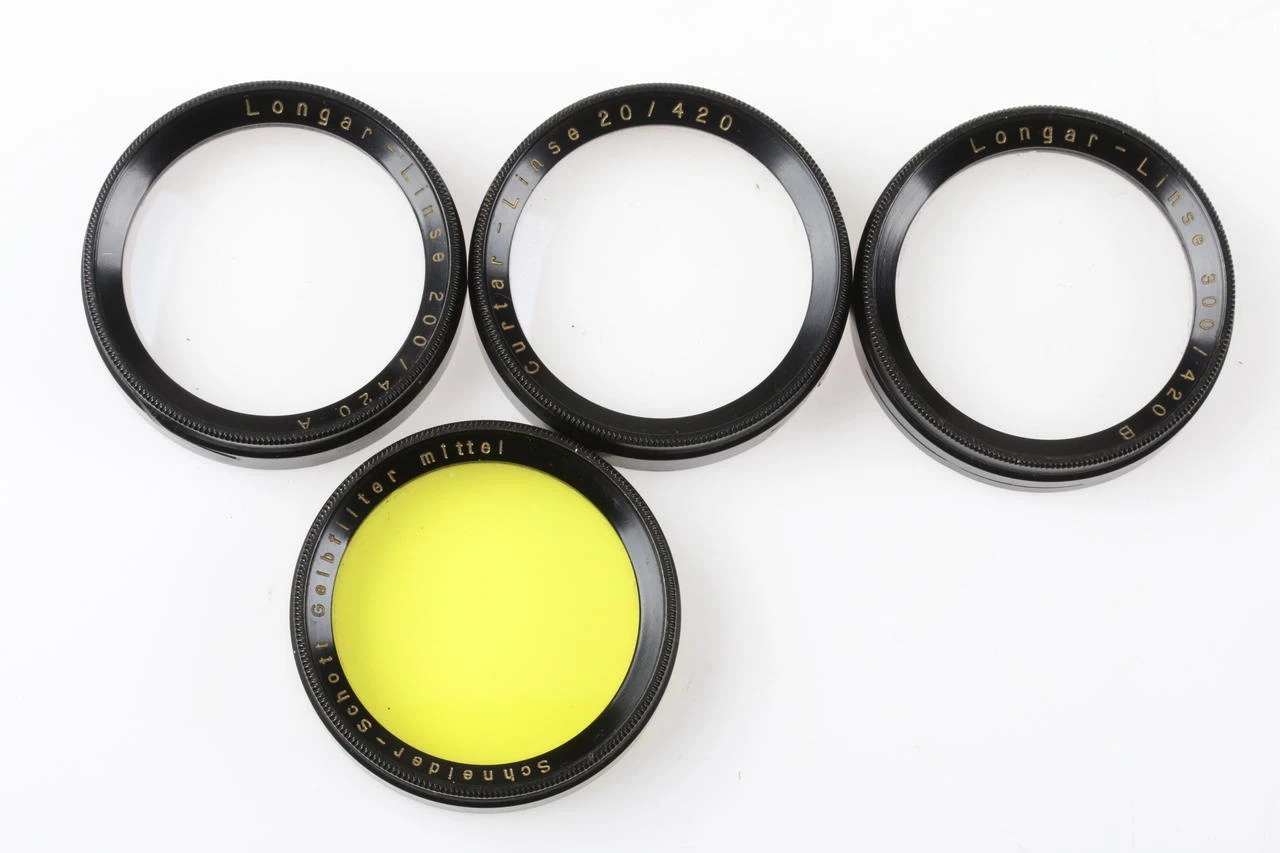 Schneider-Kreuznach lens set clip - on diameter 420 - 4 filters