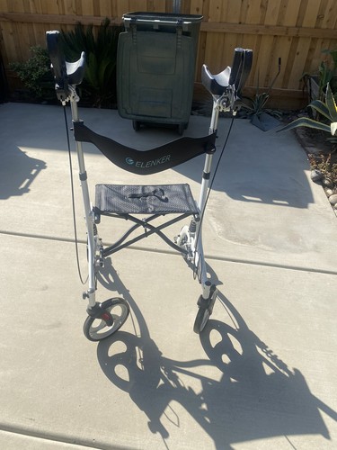 BEYOUR WALKER Upright Walker Rollator - Black - Picture 2 of 3