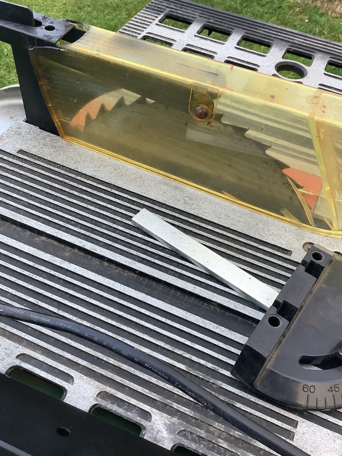 Table Saw Used, Works Perfectly. eBay