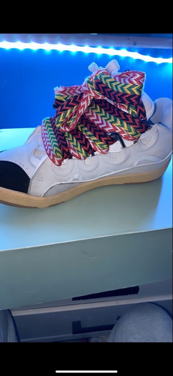 新品 LANVIN Curb Sneakers ホワイト ランバン スニーカー 29788345_58910209_322.jpg