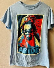 BIG LEBOWSKI RIPPLE JUNCTION  ABIDE  100% COTTON TEE MENS SIZE S