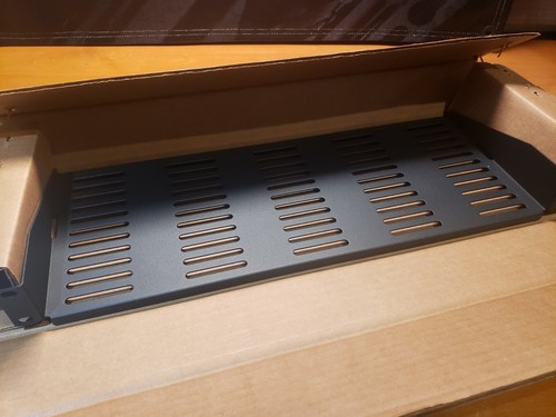 NEW Rackmount Solutions 2 Post 1U Vented 7" Rack Shelf 1USHL-022HALF-7DV