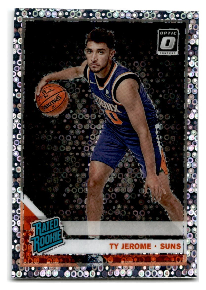 Ty Jerome 2019-20 Donruss Optic Disco Parallel RC SSP #167 - PHX Suns