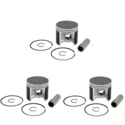 #ad #ad 3 Piston Kits POLARIS INDY 650 SKS 648cc #x27;88 93 67.75MM $150.47