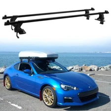54" Roof Rack Cross Bar Luggage Cargo Carrier w/ Lock For Scion FR-S/ Subaru BRZ