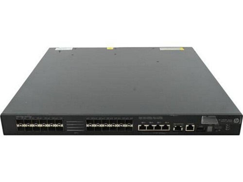 HP A5820X-24XG-SFP+ JC102A, 24xSFP+ 10Gb/s, 4xRJ45, 1xPSU, eti - Zdjęcie 2 z 4