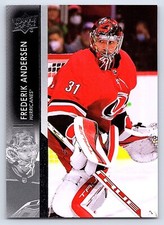 2021-22 Upper Deck  - Frederik Andersen #533-Hurricanes