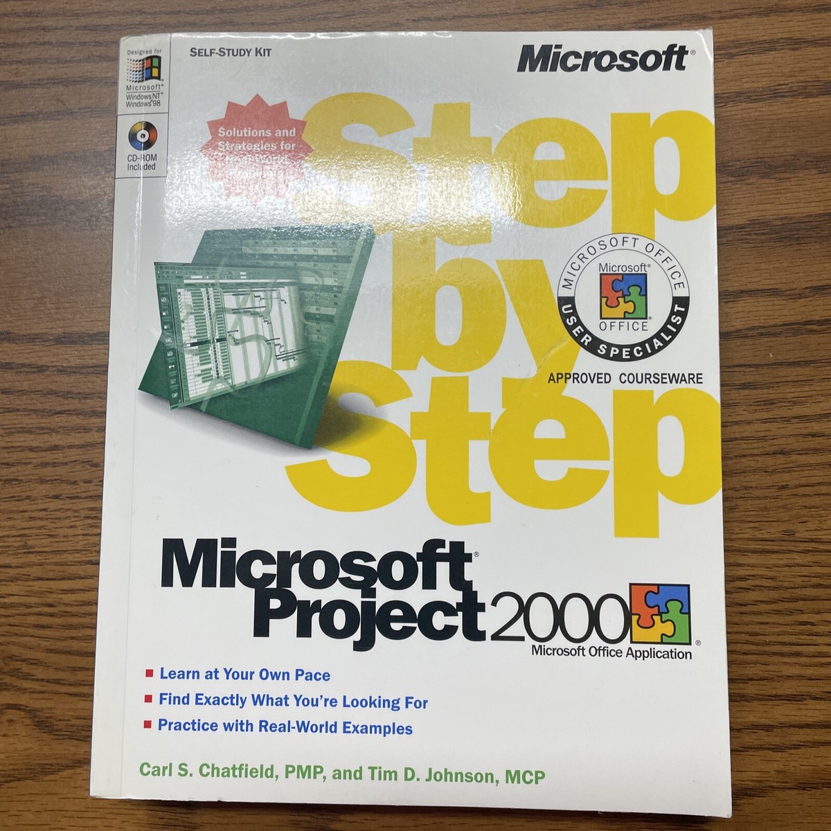 MicrosoftÂ® Project 2000 Step by Step (EU-Step by Step) - Paperback -  Sealed CD 9780735609204| eBay