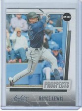 Royce Lewis 2021 Panini Absolute #P-5 Prospects Retail Minnesota Twins