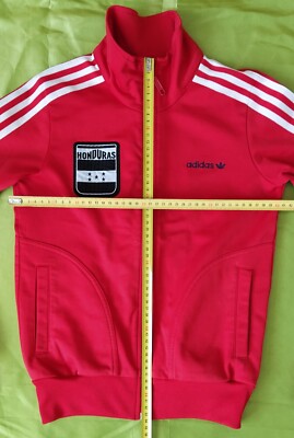 Adidas Originals Honduras 2004 womens track top jacket red 571028