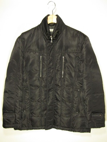 Intermezzo Mens Down Coat L Winter Black Tailoring