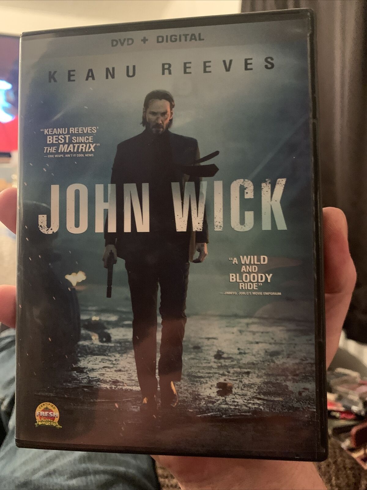 KEANU REEVES John Wick ( 2014, DVD) Action Adventure: 1st Movie 31398211037