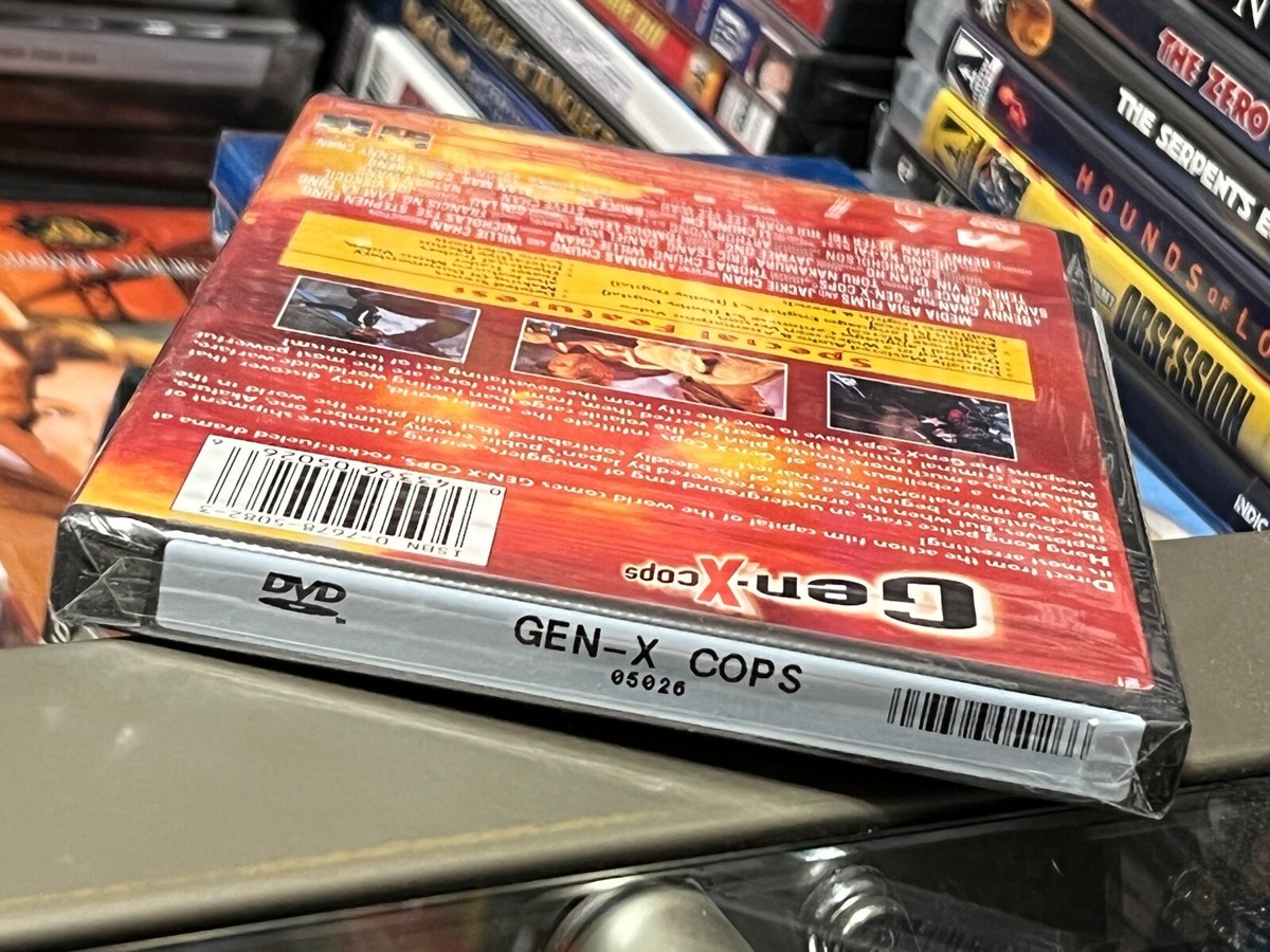 Gen-X Cops (DVD) Stephen Fung, Sam Lee, Nicholas Tse, Jackie