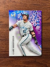 2022 Topps Pristine Gary Sheffield #72 Purple Refractor /99 - Florida Marlins