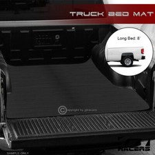 For 2007-2018 Silveradosierra 896 Rubber Truck Bed Floor Mat Carpet Liner V2