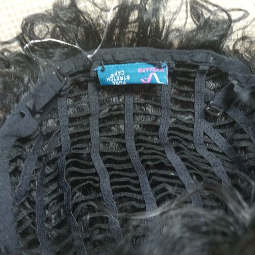 WIG HUMAN HAIR Vivica's Natural Brazilian 100% Remi Pure StretchCap JASPER 1 New - Picture 5 of 12