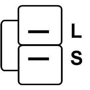 Lichtmaschine MAZDA 929 III 2.2 12V JA1416 - Foto 7 di 7