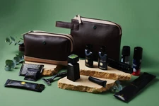 NEW DESIGN Emirates Bulgari First Class long-haul classic amenity kit