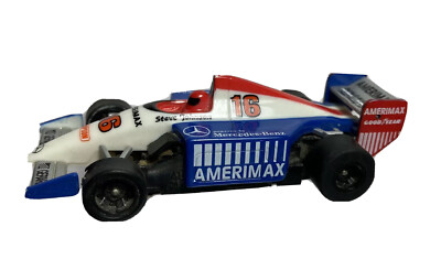 Vintage Aurora - Indy Race Car Mercedes #16 HO Slot Car RUNS BEAUTIFUL!!!!!