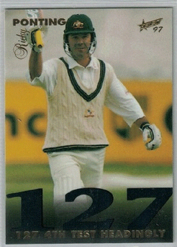 1997-1998 SELECT CRICKET VARIOUS INSERT; INDIVIDUAL CARD SALE. - Picture 6 of 9
