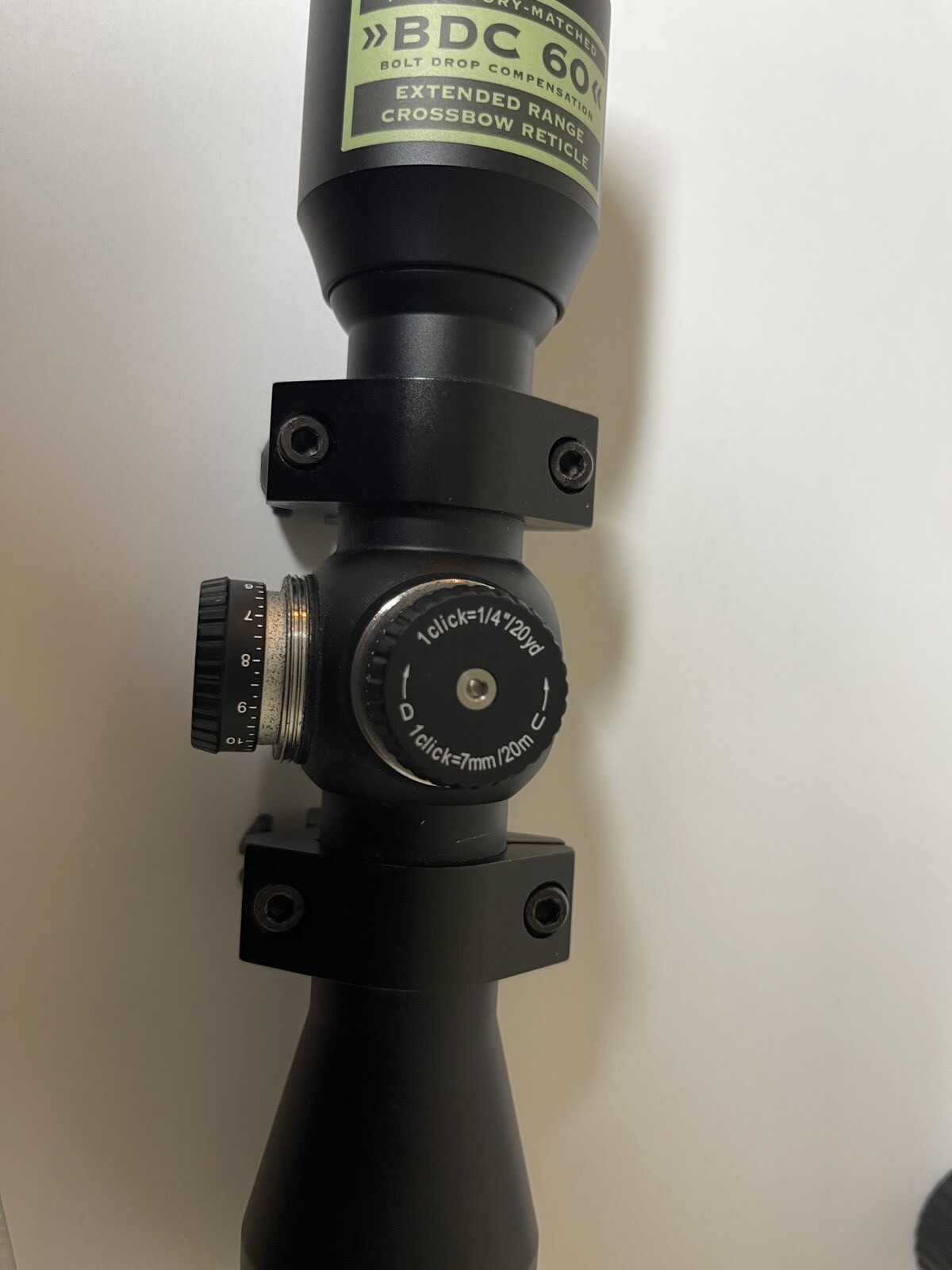 Nikon Bolt XR Crossbow Scope 3x 32mm BDC 60 Reticle Matte eBay