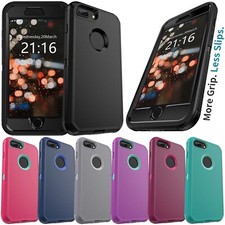 For Apple iPhone 6/6S Plus/7/8 Plus Case Heavy Duty Hybrid Rugged Phone Cover