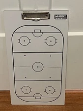 Murray Sporting Goods Dry Erase Double-Sided Hockey Coaches Clipboard