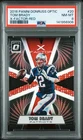 2016 PANINI DONRUSS OPTIC X-FACTOR RED #20 TOM BRADY 17/99 PSA 8