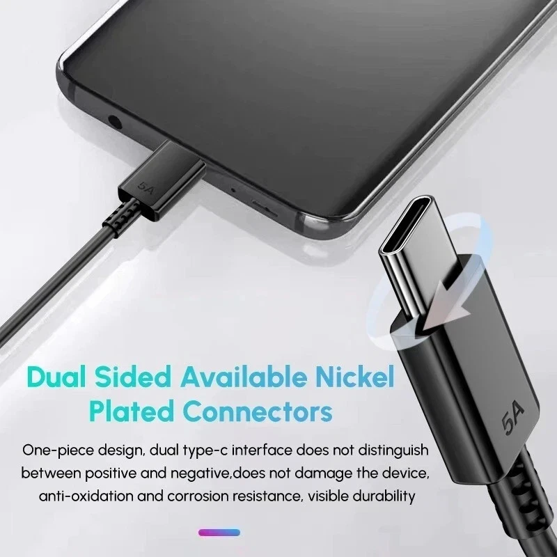 NEW Samsung Galaxy 45 Watts USB-C Super Fast Charging Wall Charger + Cable - Image 3 of 4