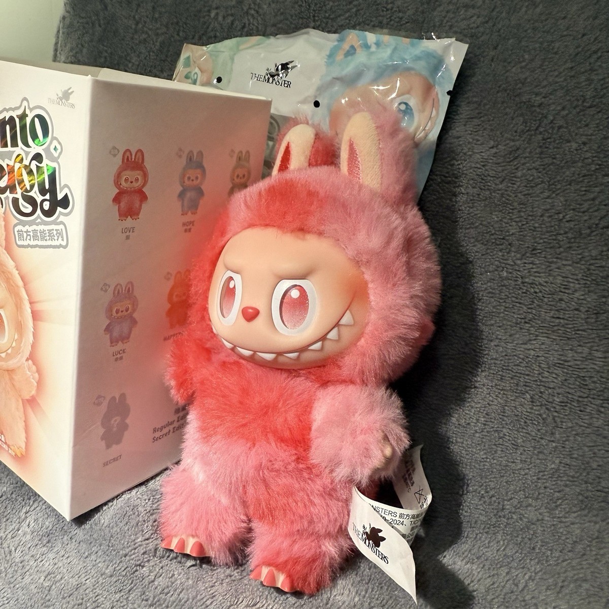Pop Mart Labubu Big Into Energy V3 Love | eBay