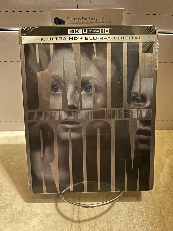New & Sealed Panic Room 4K SteelBook UHD Blu-ray [2002] No Dent - Ships Next Day - Image 2 of 4