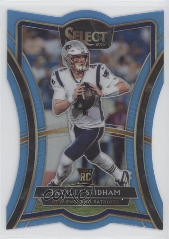 2019 Select Premier Level Die-Cut Light Blue Prizm /99 Jarrett Stidham #115 01h4