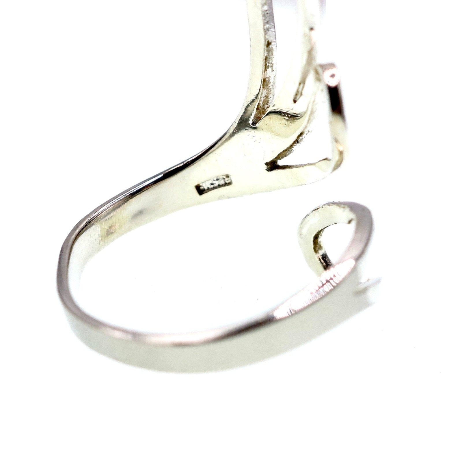 Sterling Silver Polished Adjustable Loop Style Fa… - image 3