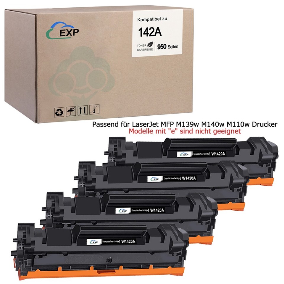 ZIPRINT 142A W1420A W1420X Toner Ersatz Für HP142A Produktbild-Vorschau 4