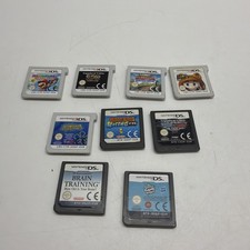 Nintendo 3DS And DS Game Bundle 9 Games Mario Sonic Street Fighter Ect
