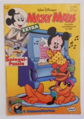 Micky Maus. Extra - Nr. 50 mit Beilage. Die größte Jugendzeitschrift der Welt. D