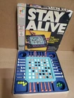 Vintage 1971 Milton Bradley Stay Alive Board Game Complete With All 20 Marbles