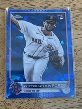 2022 Topps Chrome Sapphire Edition - Kutter Crawford #645 (RC) Rookie Card. rookie card picture
