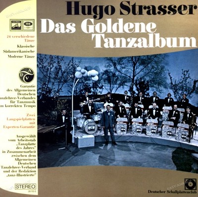 Hugo Strasser - Das Goldene Tanzalbum 2LP (VG+/VG+) '*