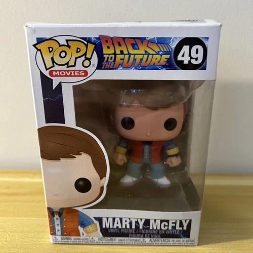 Funko Pop Back To The Future MARTY McFLY #49 (Slight Damage To Box See Pix) 