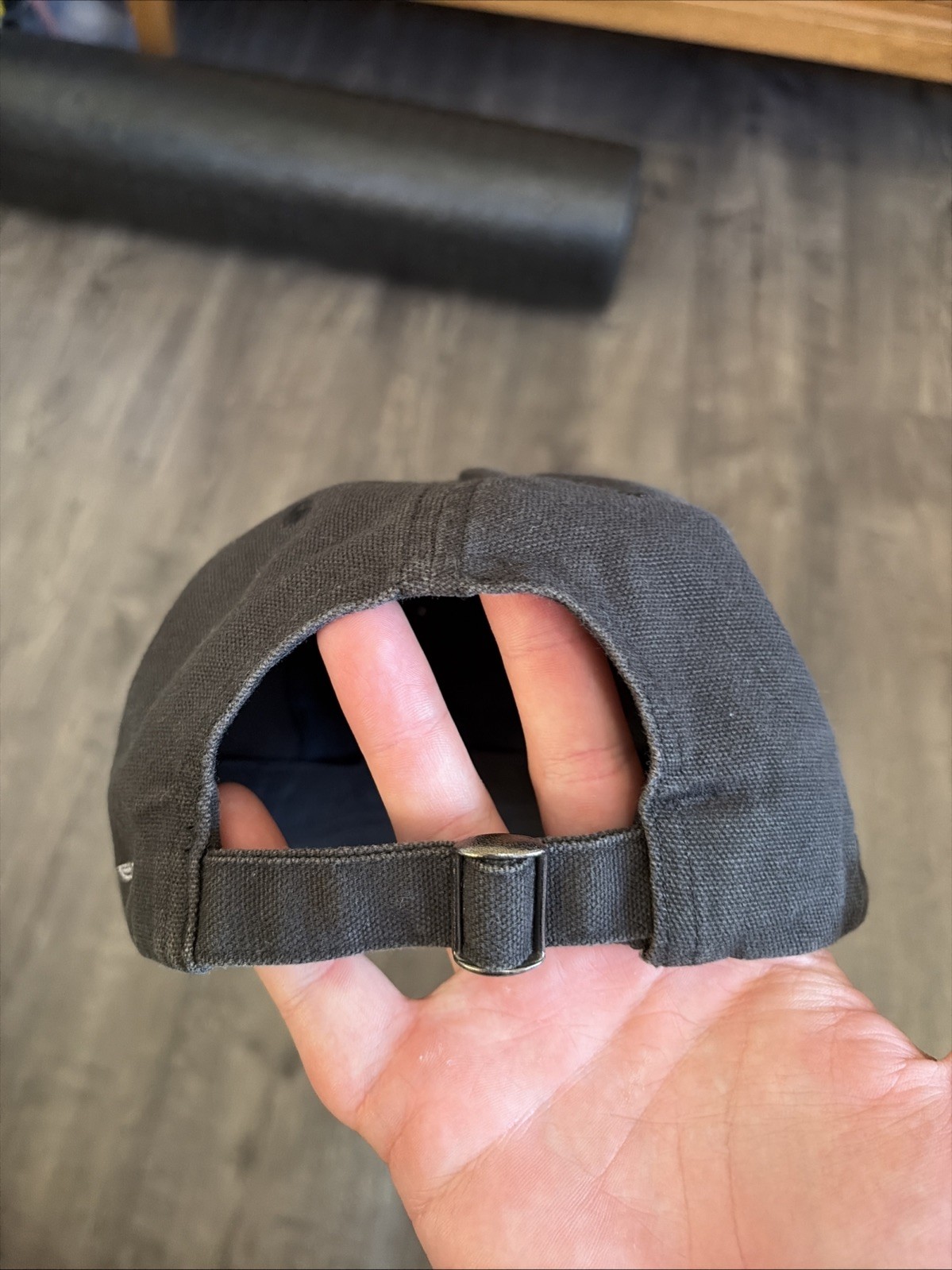 Y2K Dark Grey All Conditions Gear Nike ACG Embroidered Canvas Cap Hat Adjustable thumbnail 3