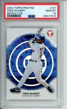 2022 Topps Pristine #127 Fred McGriff Refractor #ed/149 *PSA 10 (GEM MINT) Pop 2
