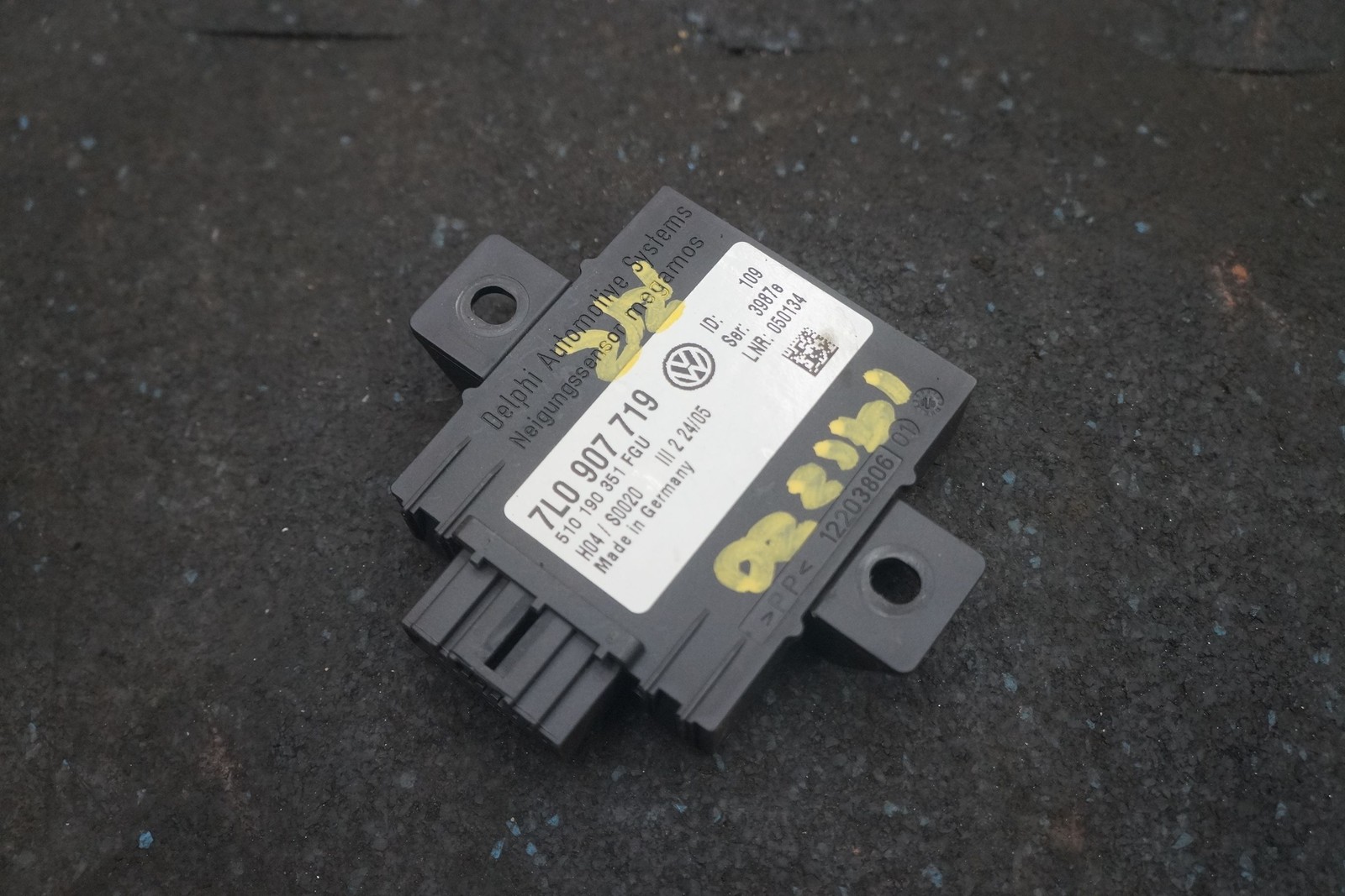 Anti Theft Control Module 7L0907719 Bentley Continental Flying Spur 2006 GT GTC