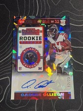 2019 Panini Contenders /23 contenders Rookie Ticket Auto Qadree Ollison 