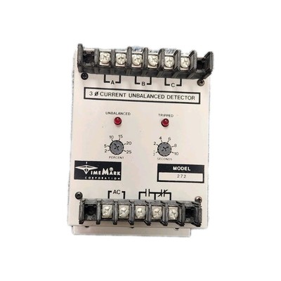 Time Mark 120VAC 4AMPS 3P Current Unbalanced Detector 272
