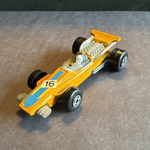 MATCHBOX Superfast No. 34 Formula One Race Car Orange - Picture 3 of 12